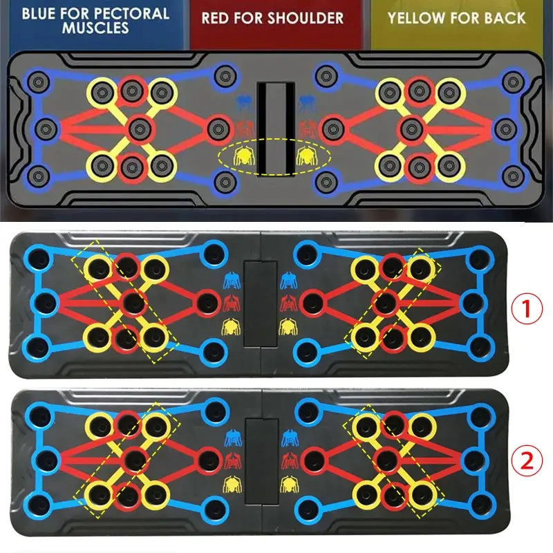 PowerFlex 12-in-1 Push-Up Board Pro