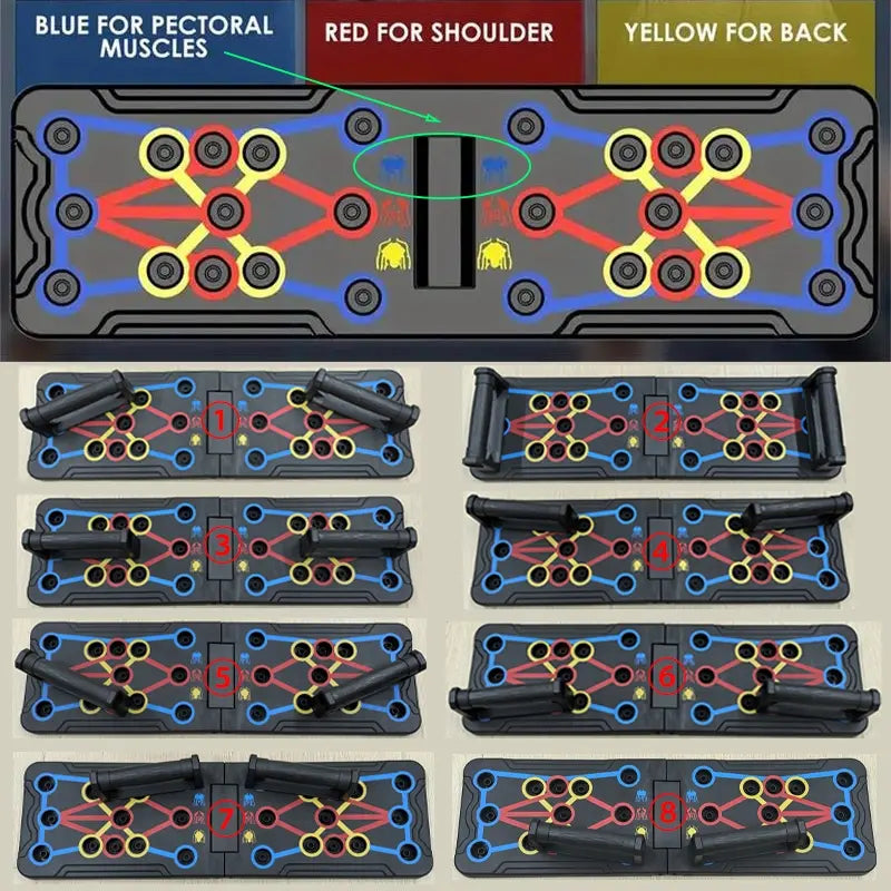 PowerFlex 12-in-1 Push-Up Board Pro